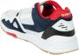 Le Coq Sportif LCS R1000 Tricolor Unisex Sneakers Wit Heren - Thumbnail 4