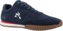 Le Coq Sportif Blauwe Sportieve Instap Vetersneakers Blue Heren - Thumbnail 13