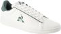 Le Coq Sportif Witte casual leren sneakers oor heren White Heren - Thumbnail 5