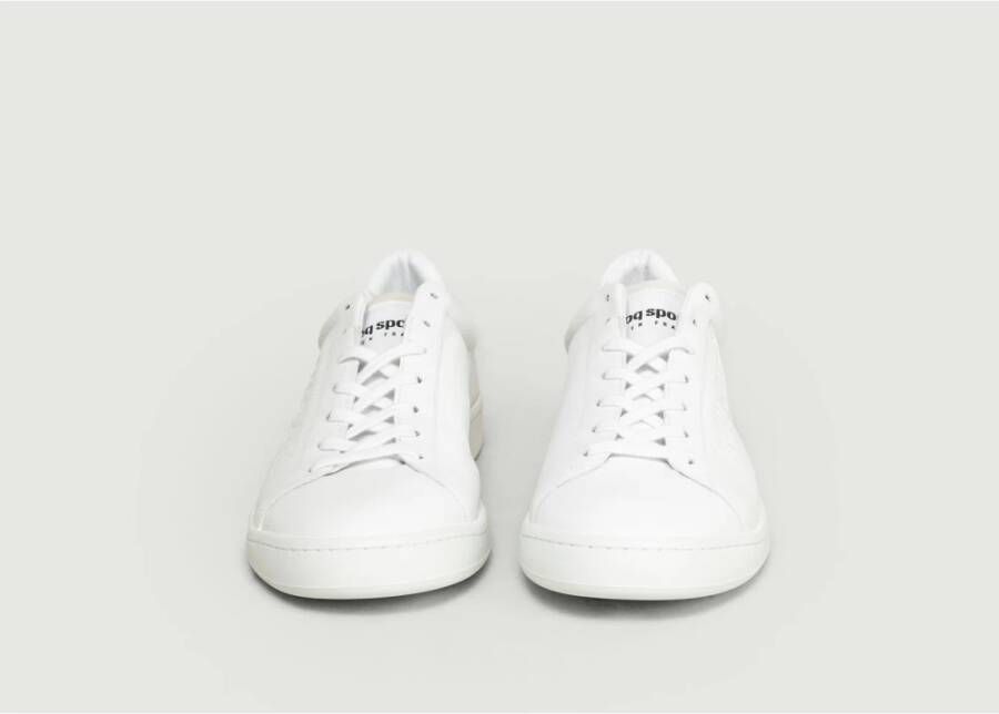 Le Coq Sportif Witte Leren Lage Top Trainers White Dames