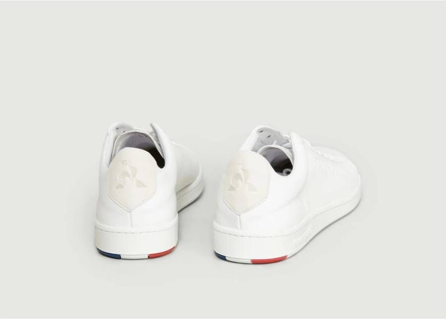 Le Coq Sportif Witte Leren Lage Top Trainers White Dames