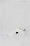 Le Coq Sportif Witte Leren Veterschoenen Rubberen Zool White Heren - Thumbnail 6