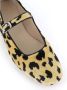 Le Monde Beryl Bruine Luipaardprint Velvet Ballerina Flats Brown Dames - Thumbnail 5