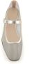 Le Monde Beryl Gouden Mesh Ballerina Platte Schoenen Beige Dames - Thumbnail 4