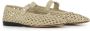 Le Monde Beryl Handgeweven Beige Ballerina Platte Schoenen Beige Dames - Thumbnail 2