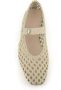 Le Monde Beryl Handgeweven Beige Ballerina Platte Schoenen Beige Dames - Thumbnail 5