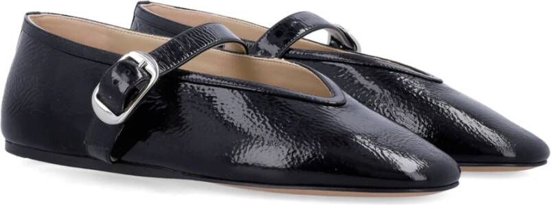 Le Monde Beryl Patent Ballerina Flats Black Dames