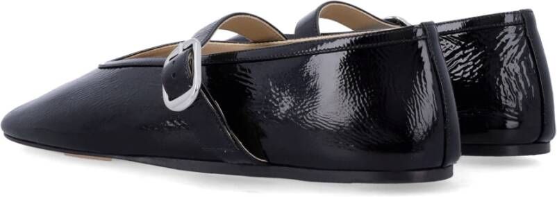 Le Monde Beryl Patent Ballerina Flats Black Dames