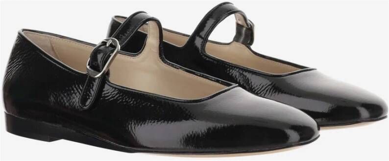 Le Monde Beryl Stijlvolle zwarte lakleren schoenen Black Dames