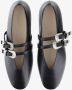 Le Monde Beryl Stijlvolle zwarte leren schoenen Black Dames - Thumbnail 2