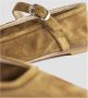 Le Monde Beryl Suede Ballet Mary Jane Schoenen Beige Dames - Thumbnail 5