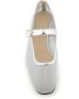 Le Monde Beryl Zilveren Mesh en Leren Ballerina Schoenen Gray Dames - Thumbnail 4