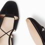 Le Monde Beryl Zwarte Mary Jane Platte Schoenen Black Dames - Thumbnail 3