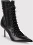 Le Silla Colette Veterschoenen Enkellaarzen Black Dames - Thumbnail 2