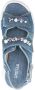 Le Silla Denim Plateau Sandalen Blue Dames - Thumbnail 4