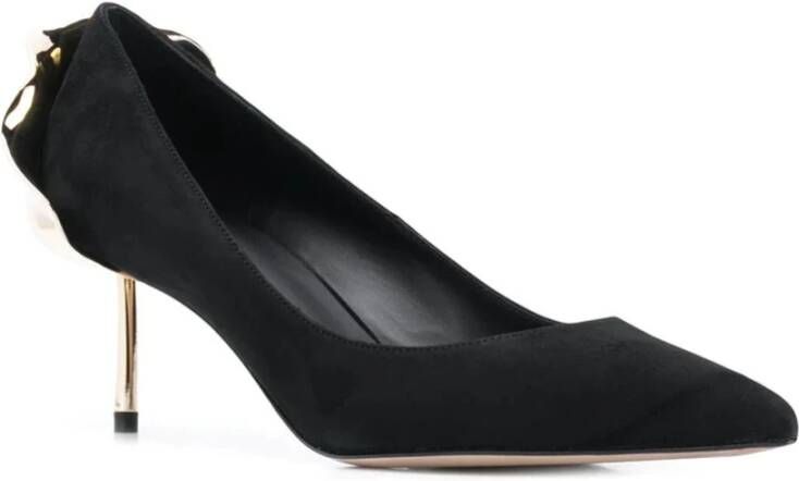 Le Silla Elegant Zwart Petal Pumps Black Dames