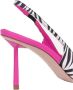 Le Silla Gedrukte hoge hakken Pink Dames - Thumbnail 4