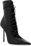 Le Silla Gehakte enkellaarzen Colette Black Dames - Thumbnail 4