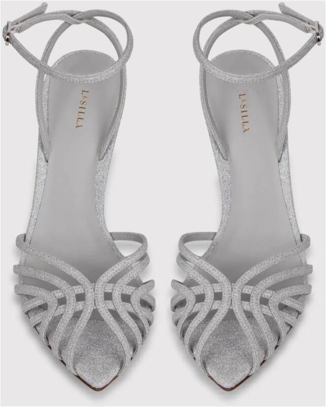 Le Silla High Heel Sandals Gray Dames