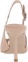 Le Silla Nude Patent Slingback Stiletto Hakken Beige Dames - Thumbnail 3