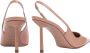 Le Silla Nude Patent Slingback Stiletto Hakken Beige Dames - Thumbnail 3