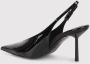 Le Silla Patentleren pumps met slingback-band Black Dames - Thumbnail 4