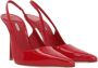 Le Silla Rode Lak Slingback Stiletto Hakken Red Dames - Thumbnail 2