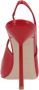 Le Silla Rode Lak Slingback Stiletto Hakken Red Dames - Thumbnail 3