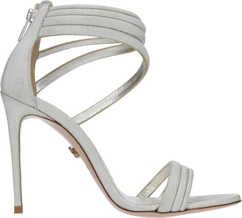 Le Silla Sandalen Beige Gray Dames