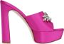 Le Silla Sandalen Fuchsia Pink Dames - Thumbnail 3