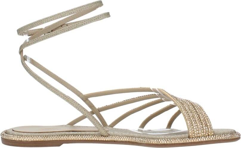 Le Silla Sandalen Goud Yellow Dames