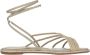 Le Silla Sandalen Goud Yellow Dames - Thumbnail 3