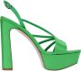 Le Silla Sandalen Groen Green Dames - Thumbnail 3