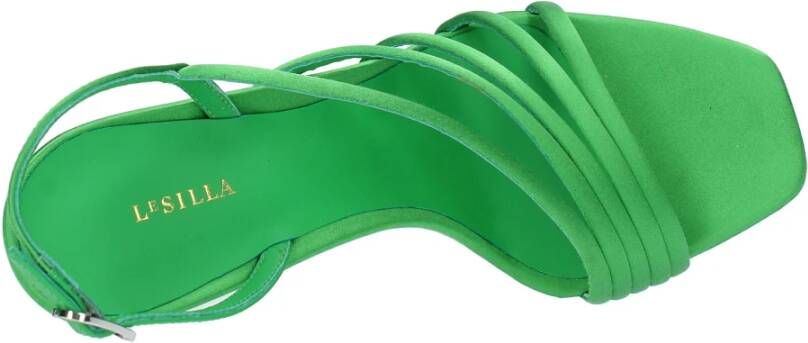 Le Silla Sandalen Groen Green Dames