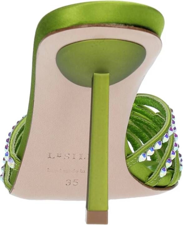 Le Silla Sandalen Groen Green Dames