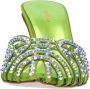 Le Silla Sandalen Groen Green Dames - Thumbnail 4