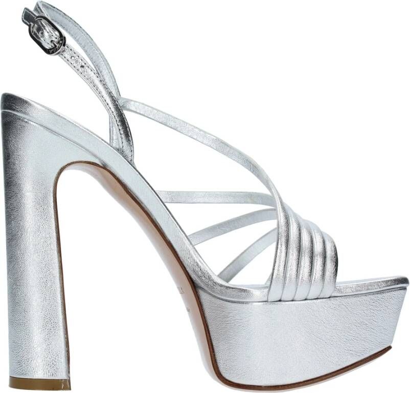 Le Silla Sandalen Zilver Gray Dames