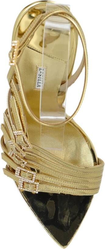 Le Silla Scarlet hoge hakken sandalen Yellow Dames