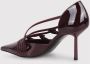 Le Silla Scarlet Kristalversierde Stiletto Pumps Red Dames - Thumbnail 3