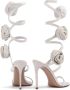 Le Silla Witte Bloemenapplicatie Sandalen Gray Dames - Thumbnail 3