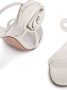 Le Silla Witte Bloemenapplicatie Sandalen Gray Dames - Thumbnail 4