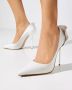 Le Silla Witte Petalo pumps met bloemendecoratie White Dames - Thumbnail 3