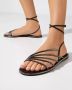 Le Silla Zwarte Kristal Sandalen Scarlet Black Dames - Thumbnail 2