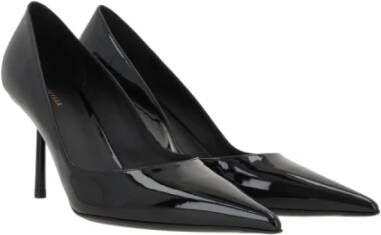 Le Silla Zwarte Lakleren Stiletto Hakken Black Dames