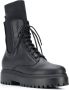 Le Silla Zwarte Leren Veterschoenen Black Dames - Thumbnail 2