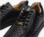 Leandro Lopes Handgemaakte Lage Top Sneakers Ezio Black Heren - Thumbnail 6