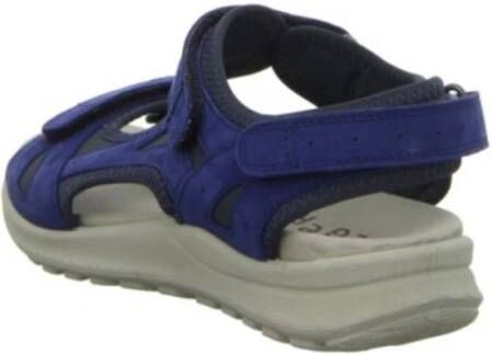 legero Blauwe Sandalen Blue Dames