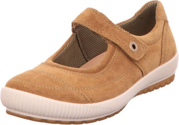 legero Bruine leren sandaal Tanaro 4.0 Beige Dames