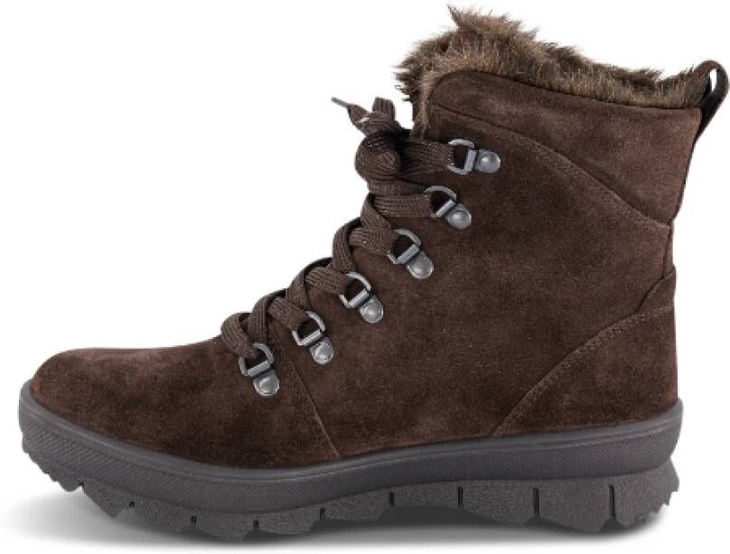 legero Goretex Ritslaarzen Brown Dames