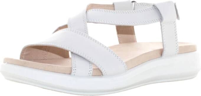 legero Witte sandalen voor vrouwen White Dames